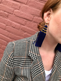 BULU Statement Earrings - Blue