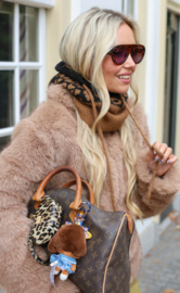 Dianne Balaclava camel black leo