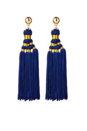 BULU Statement Earrings - Blue