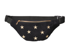 Bumbag "SHINE BRIGHT LIKE THE STARS" - Black & Gold