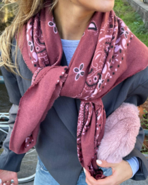 Lizzy scarf Burgundy