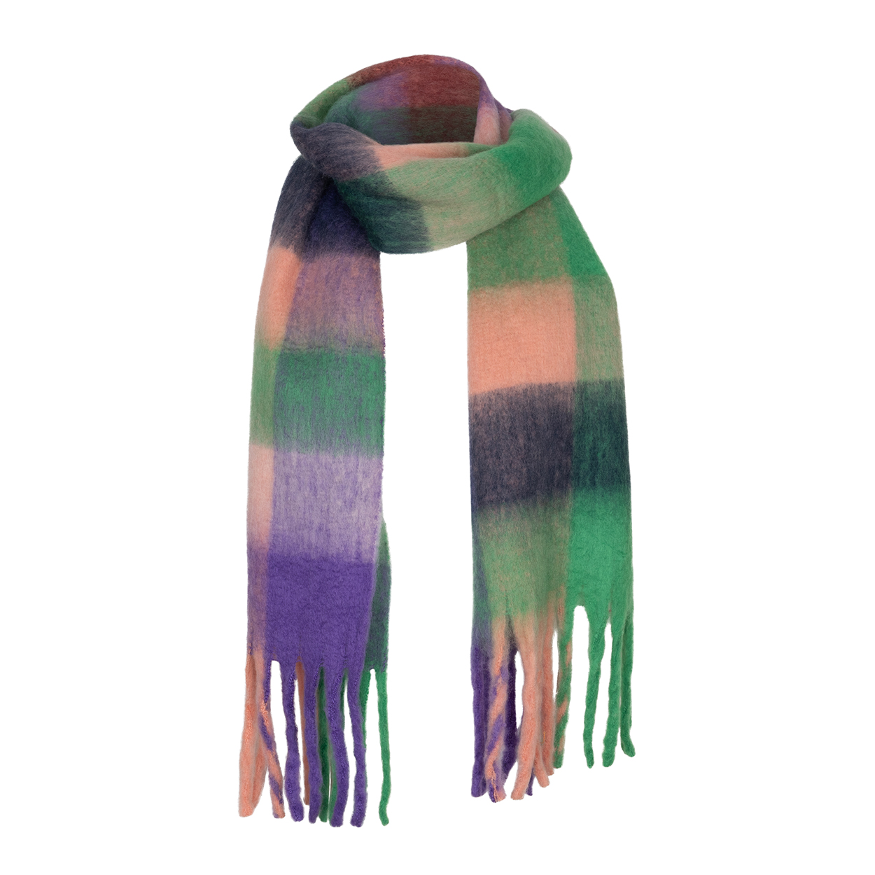Noor check scarf