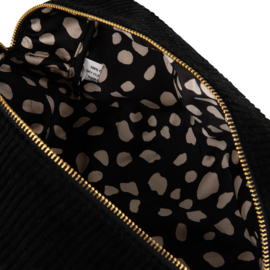 Velvet RIB toilettas - Black