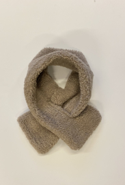Teddy scarf- taupe