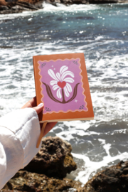 All the luck in the world - Little notebook Heart/Flower