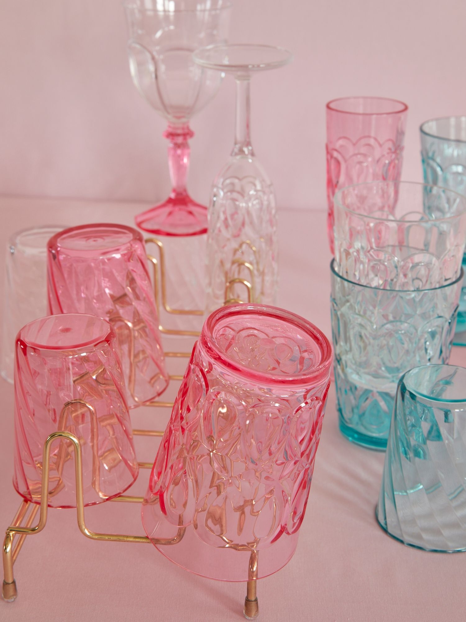 Rice- Acrylic Tumbler - Pink