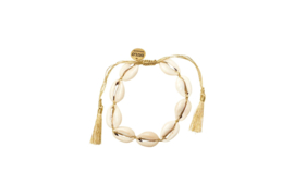 Big Shells Anklet - Gold