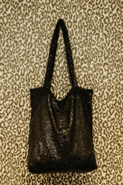 Pailletten TOTE bag- black