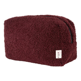 Teddy toilettas - Bordeaux Rood