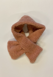 Teddy scarf- pink