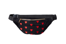 Bumbag "SPREAD LOVE" - Black & Red