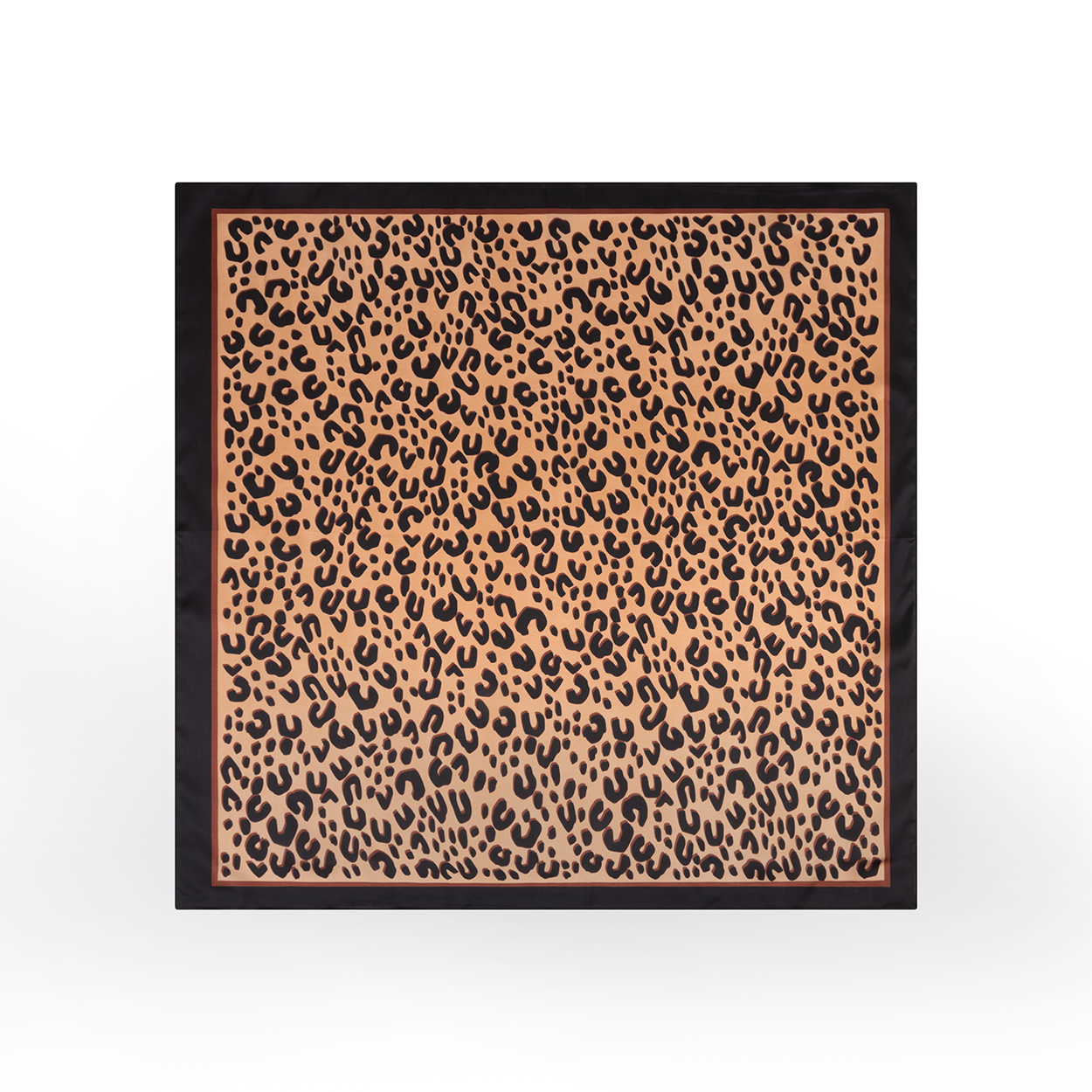 Bo's Leopard Scarf - Black