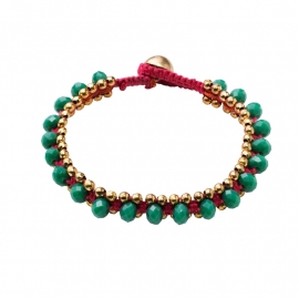 "LUBA Emas" Bracelet-green