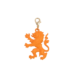 Orange Lion Charm