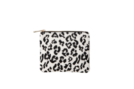 Etui "LEOPARD" - Black & White - S