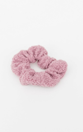 Teddy scrunchie - Lilac/Pink