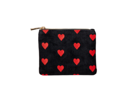 Etui "SPREAD LOVE" - Black & Red - S