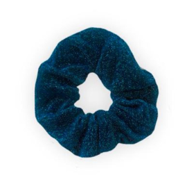 Scrunchie "GLITTER" - Blue