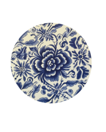 Muurcirkel delftsblauw 40 cm
