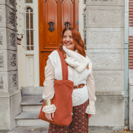 Teddy totebag- Brown