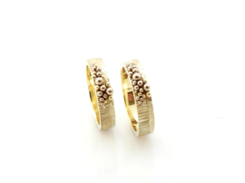 Stripes&Dots ringen voor 2 zussen