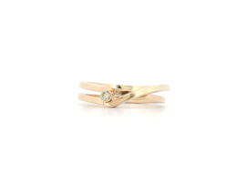 Begin zonder einde met natuurlijke Diamant