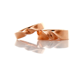 Twist 18 karaat roodgoud