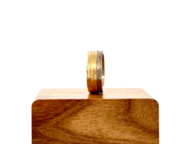 Bicolor Rough Ring