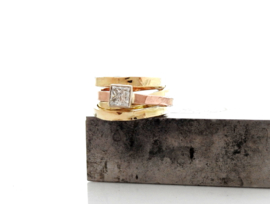 Windings Bicolor met Diamant