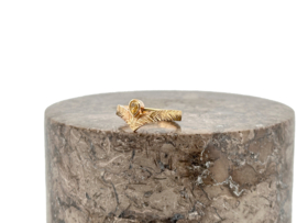 Arrow ring met natuurlijke Diamant