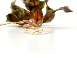 Knoop ring strak