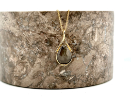 Gray Sapphire Pendant