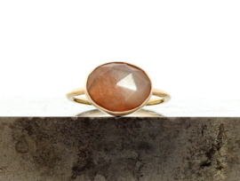 Peach Moonstone 'One of a kind'