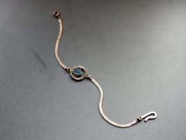 Aquamarijn Armband