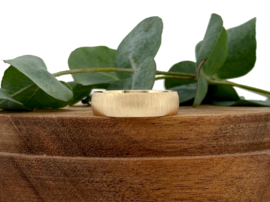 Elegant matte ring