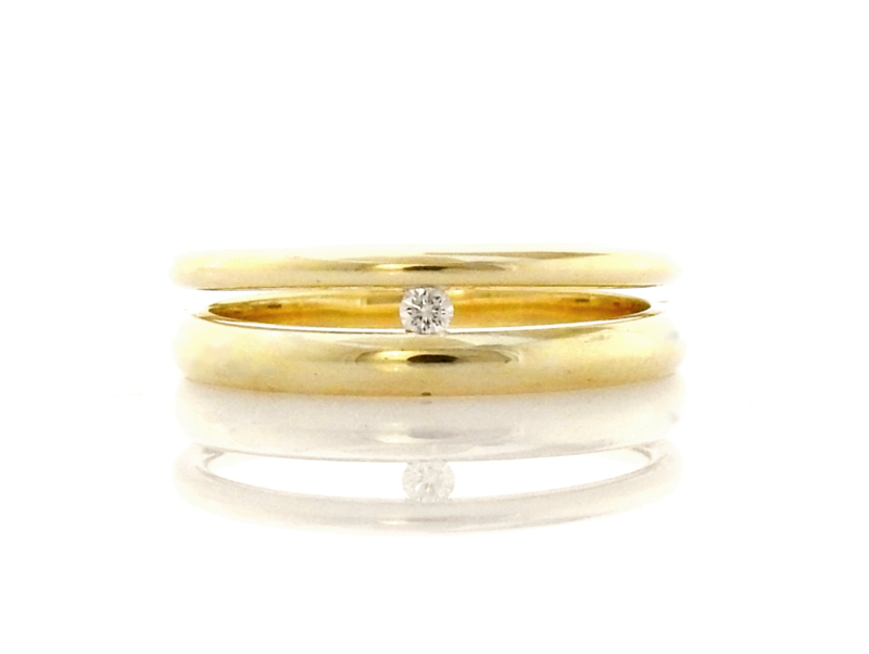 Two In One Floating Diamond Ringen Goudsmid Alisa Voor Uw Eigen Persoonlijke Sieraad Two In One Floating Diamond Ringen Goudsmid Alisa Voor Uw Eigen Persoonlijke Sieraad
