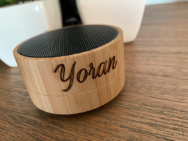 Speaker gepersonaliseerd