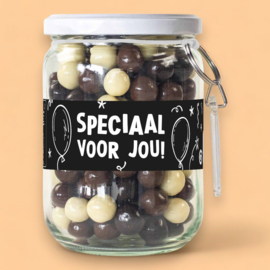 Cadeaupot - Speciaal voor jou Z/W