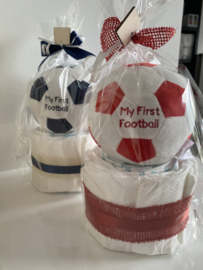 Pampertaart met football