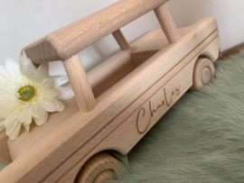 Houten auto