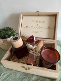 Kistje decoratie/geur