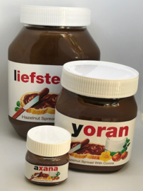 Label MINI nutella