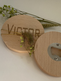 Flessenopener rond