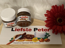 Label MAXI nutella