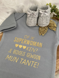 Bodytje met bedrukking