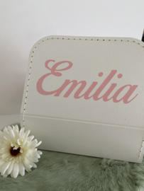 Koffertje EMILIA met badcape en slab