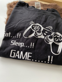 Tshirt EAT SLEEP GAME  14/15 j