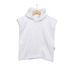 PONCHO wit/wit