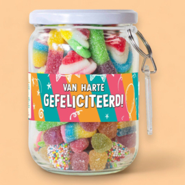 Cadeaupot - Gefeliciteerd