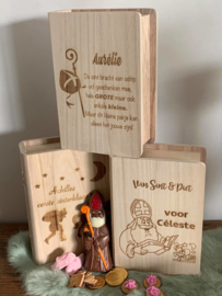 Houten boek (model 2)